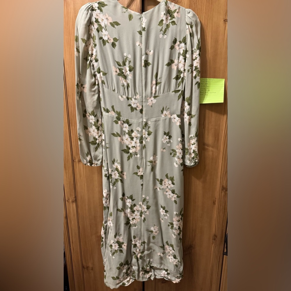 REFORMATION LORNE DRESS - GREEN - Picture 5 of 6